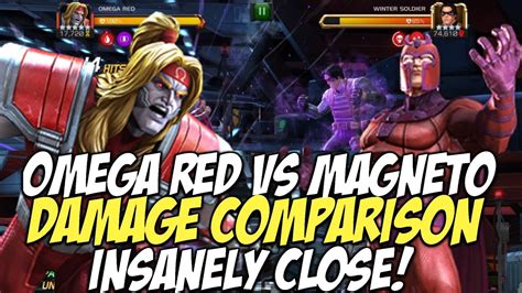 how strong is omega red|omega red vs magneto.